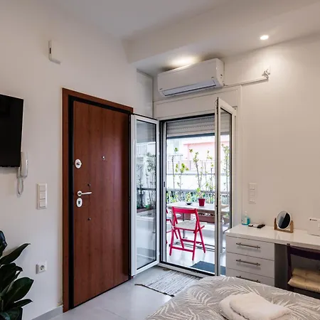Modern Studio Apartment B Athen Exterior foto